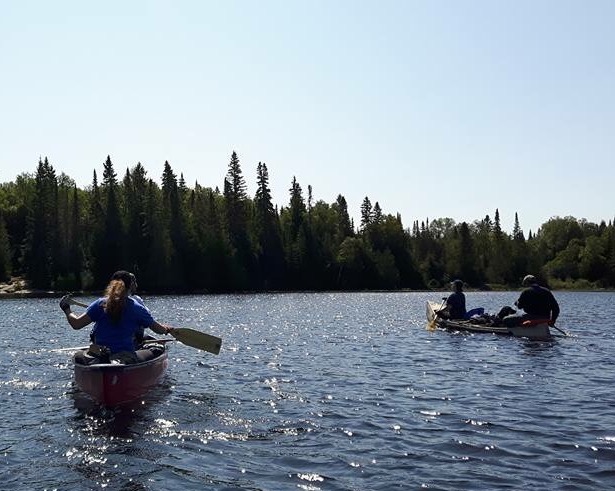 picture of me on canoeing